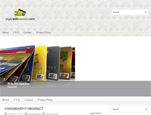 Tablet Screenshot of mycreditmaven.com
